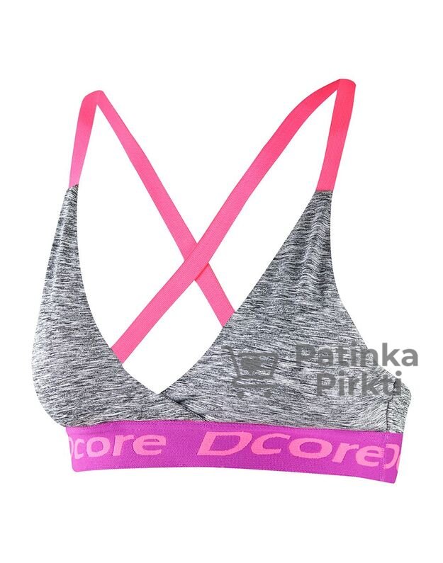 Dcore Cross Sports Bra Grey