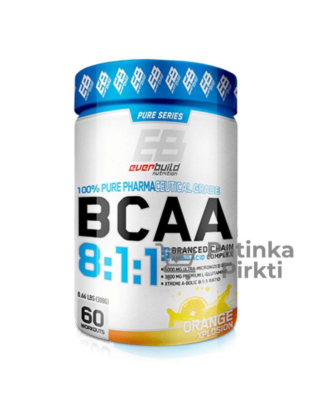 Everbuild Nutrition BCAA 8:1:1 300g (55 porc.)