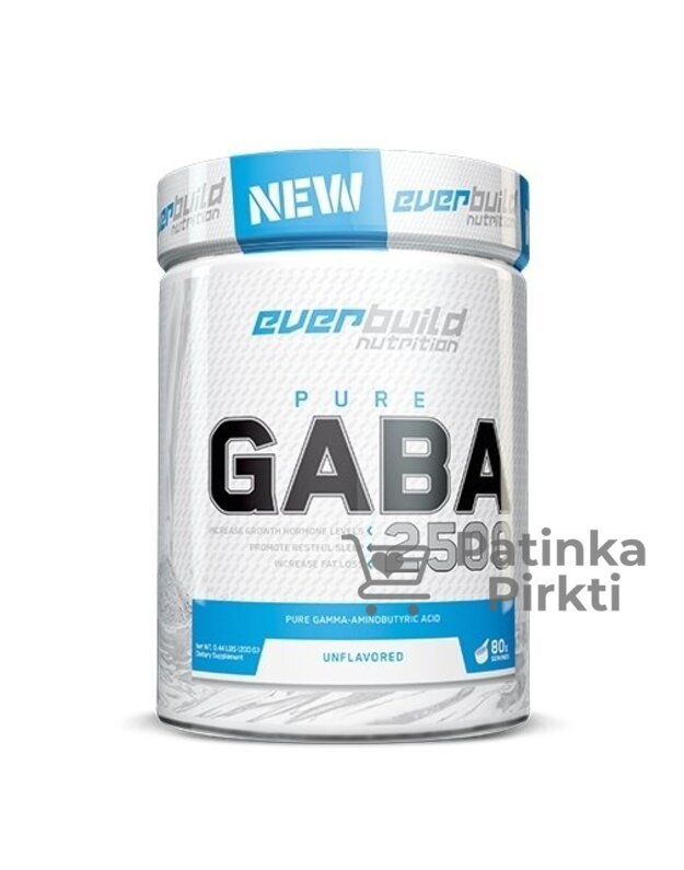 EverBuild Nutrition GABA 200g (80 porcijų)
