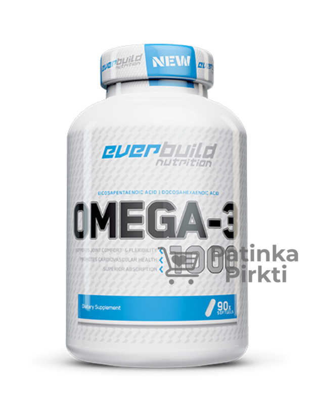 Everbuild Nutrition Omega 3 1000 90 kaps