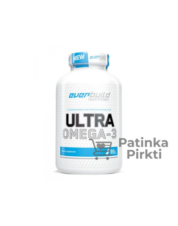 Everbuild Nutrition Ultra Omega 3 90 kaps (75% koncentracija)