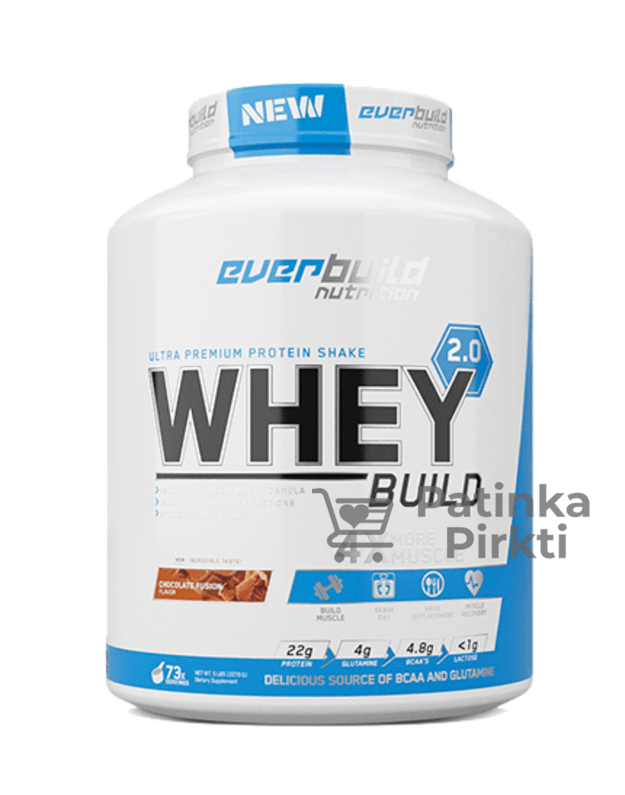 EverBuild Nutrition Whey Build 2.0 NEW 2270g