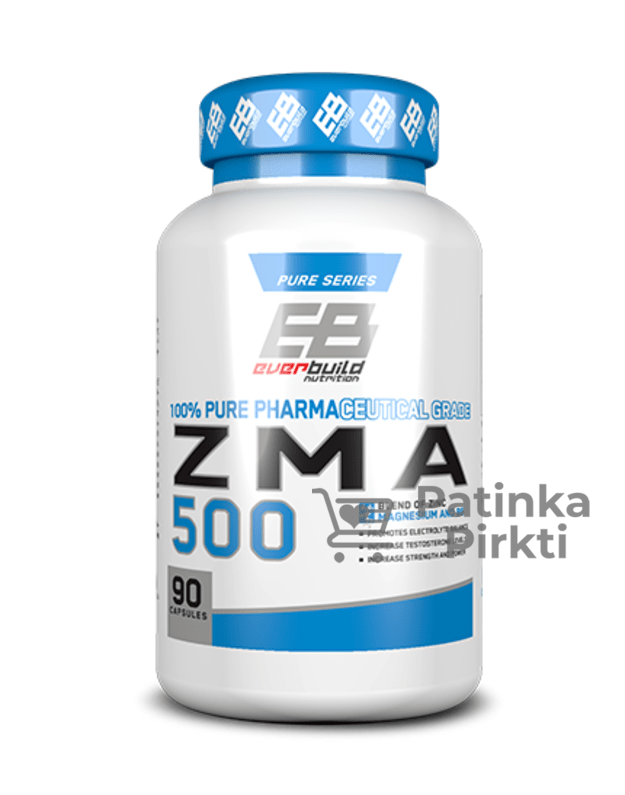 EverBuild Nutrition ZMA 500 90 kaps