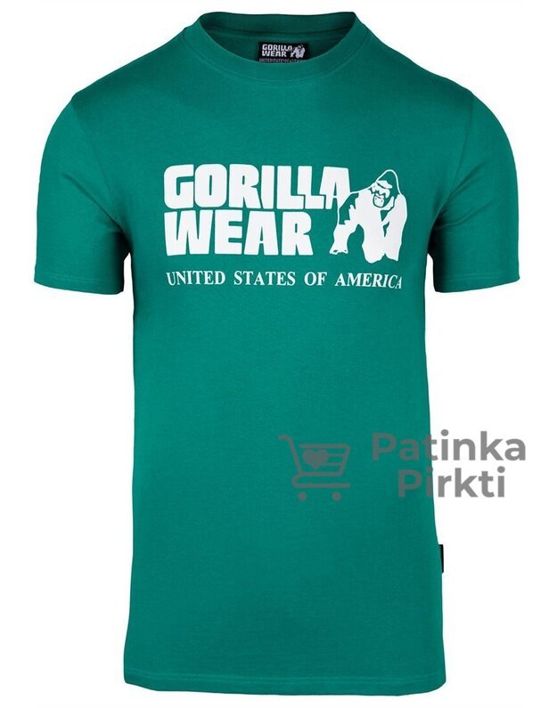 Gorilla Wear Classic T-Shirt - Teal Green