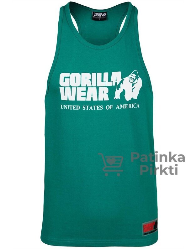 Gorilla Wear Classic Tank Top - Teal Green
