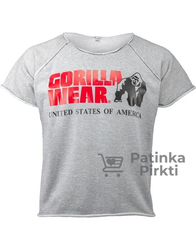 Gorilla Wear Classic Work Out TOP (pilka)