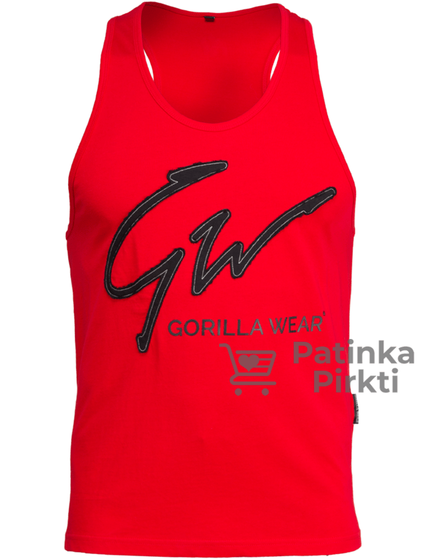 Gorilla Wear Evansville Tank Top - Red