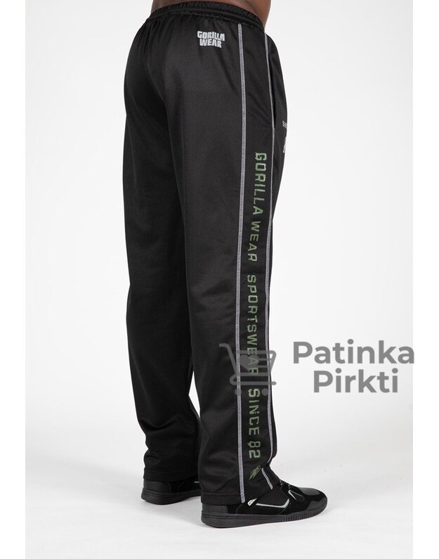 Gorilla Wear Functional Mesh Pants - Black/Green