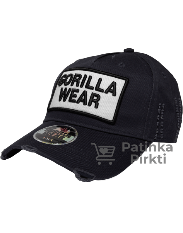 Gorilla Wear Harrison Cap - Black/White