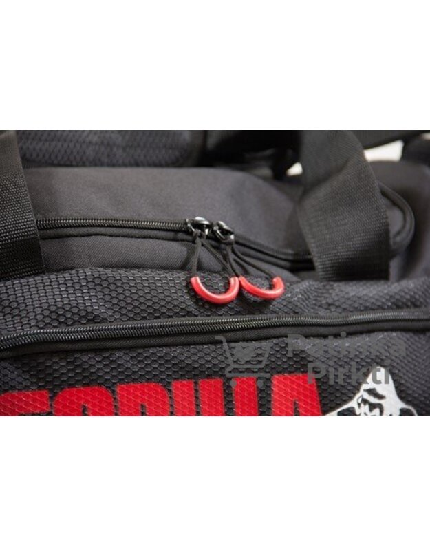 Gorilla Wear Jerome Gym Bag - Black/Red