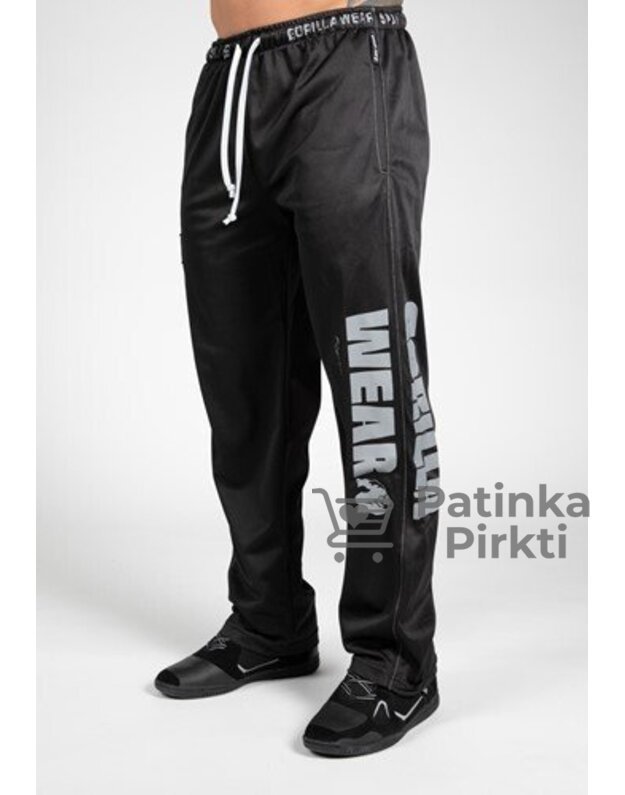 Gorilla Wear Logo Mesh pants (juodos)