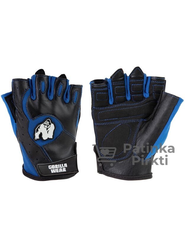 Gorilla Wear Mitchell Training Gloves - Black/Blue