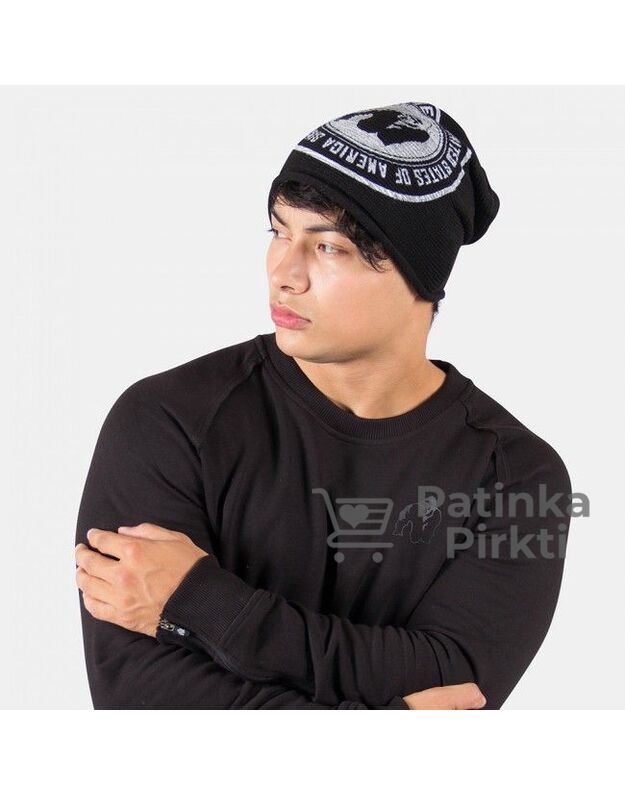 Gorilla Wear Oxford Beanie - Black