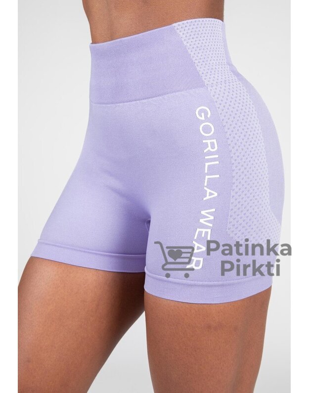 Gorilla Wear Selah Seamless Shorts - Lilac