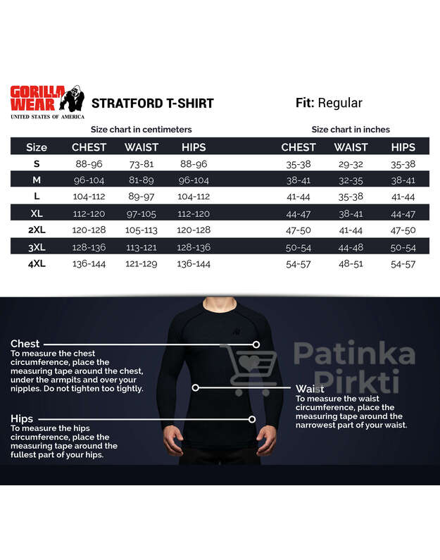 Gorilla Wear Stratford T-shirt - black 