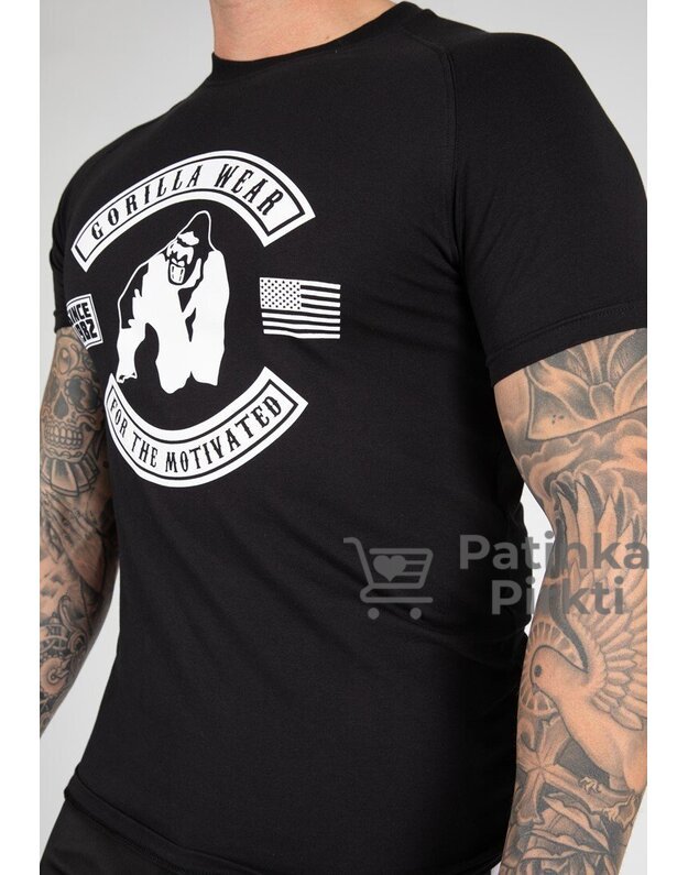 Gorilla Wear Tulsa T-Shirt - Black
