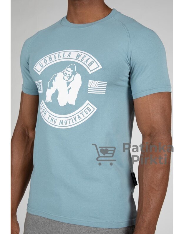 Gorilla Wear Tulsa T-Shirt - Blue