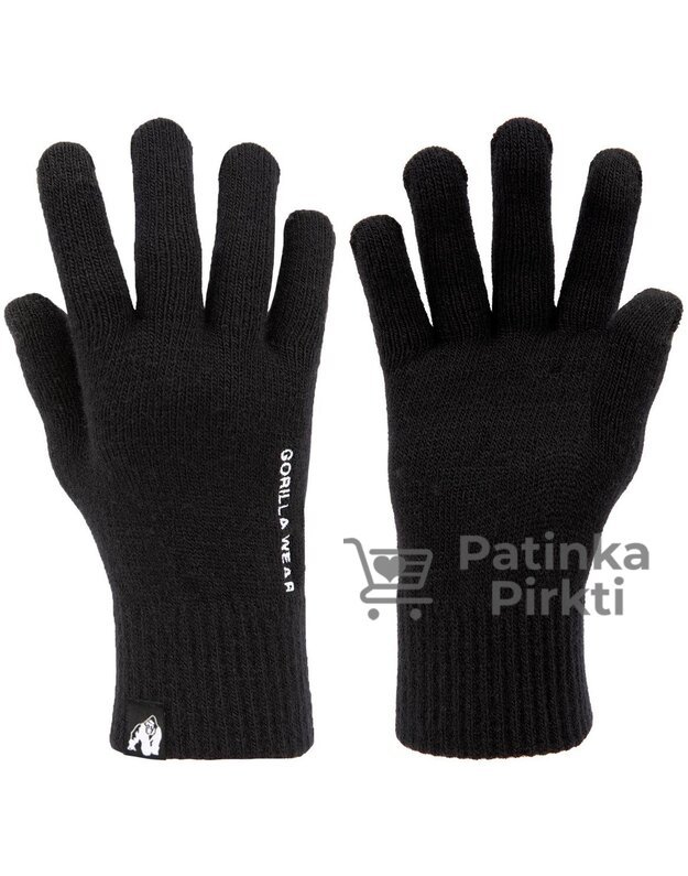 Gorilla Wear Waco Knitted Gloves - Black