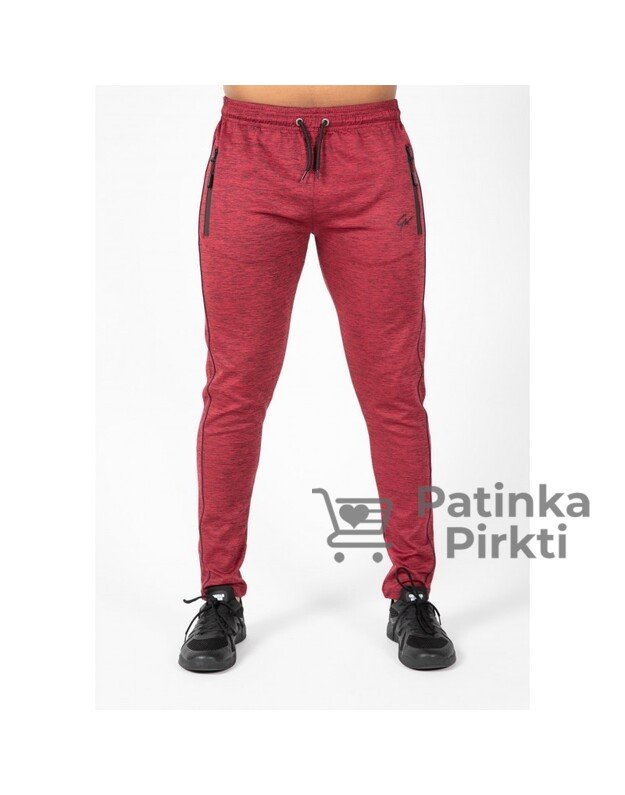 Gorilla Wear Wenden Track pants - Burgundy Red
