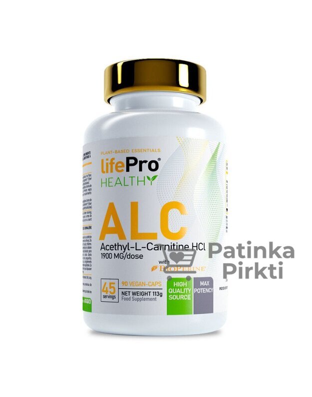 Life Pro Acetyl L-Carnitine HCL 90 kaps