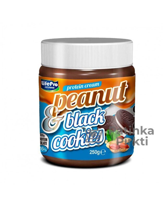 Life Pro Fit Food Peanut Black Cookies Protein Cream 250g