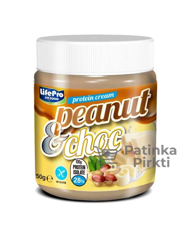 Life Pro Fit Food Protein Cream Peanut &amp  Choc 250 gr