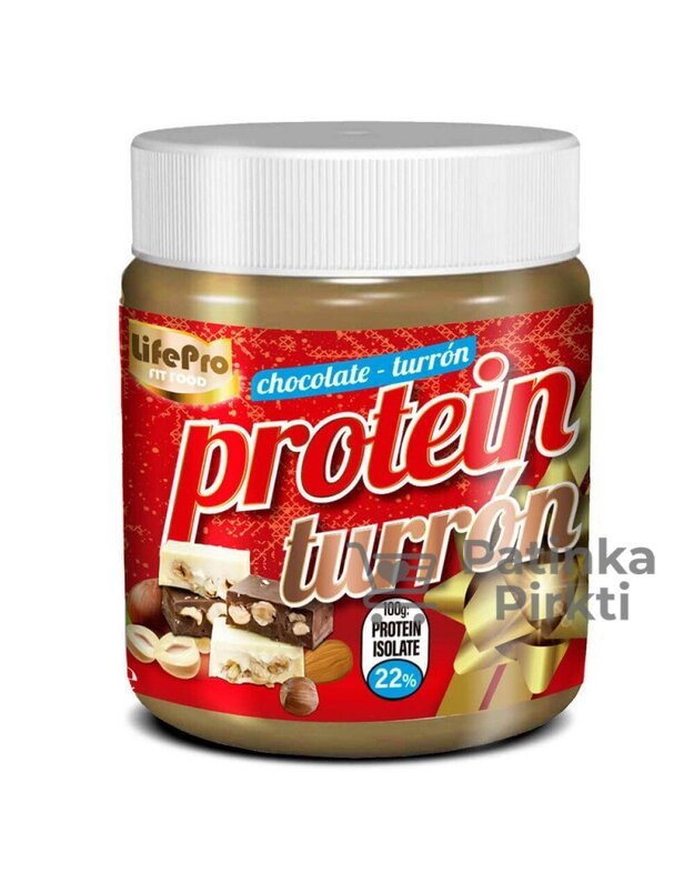 Life Pro Fit Food Protein Turron Crunchy 250g