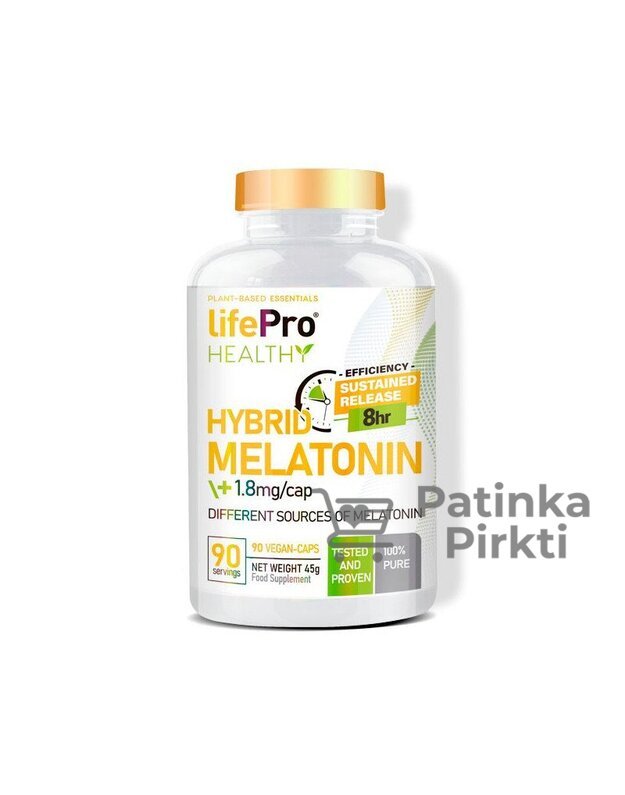 Life Pro Hybrid Melatonin 90 kaps