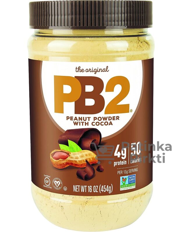 PB2 Peanut Powder 454g (riešutų miltai su šokoladu)