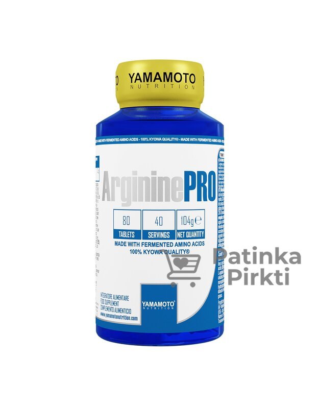 Yamamoto Nutrition Arginine 80 tab