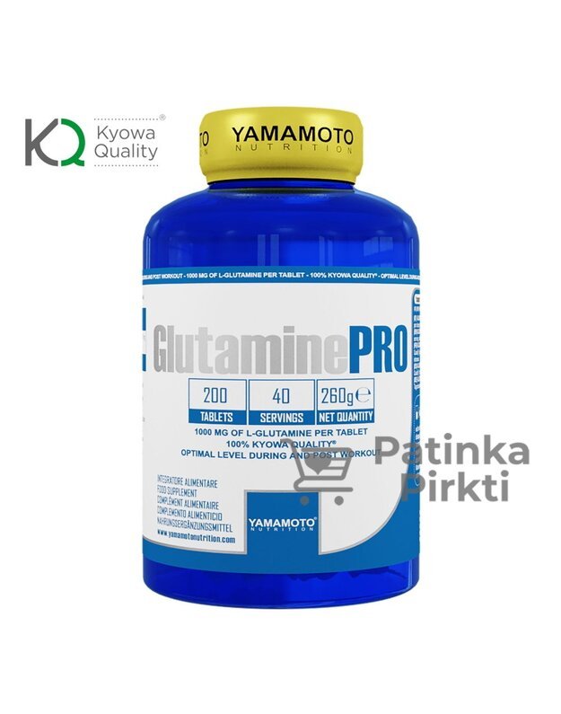 Yamamoto Nutrition Glutamine PRO (Kyowa) 200 tabl