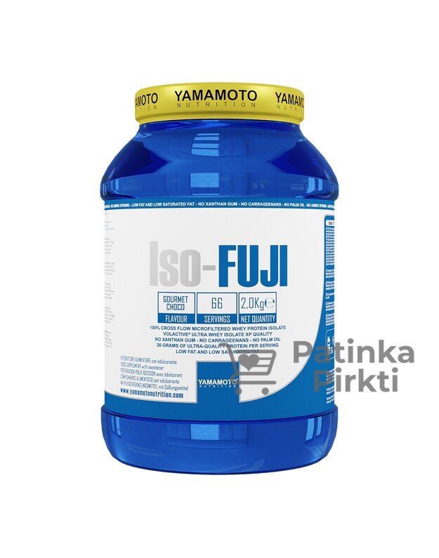 Yamamoto Nutrition ISO Fuji (CFM) išrugų izoliatas 2 kg