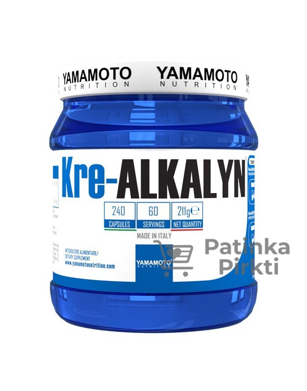 Yamamoto Nutrition Kre-Alkalyne 240 kaps