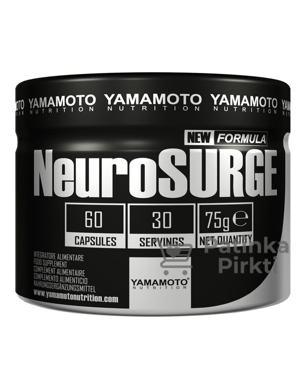 Yamamoto Nutrition NeuroSURGE 60 kaps EVO