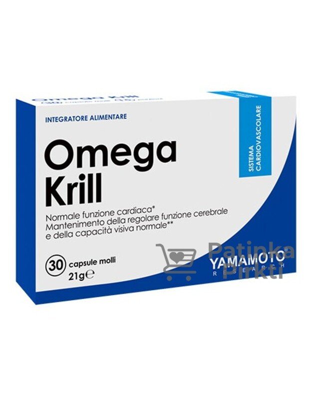 Yamamoto Nutrition Omega Krill 30 kaps