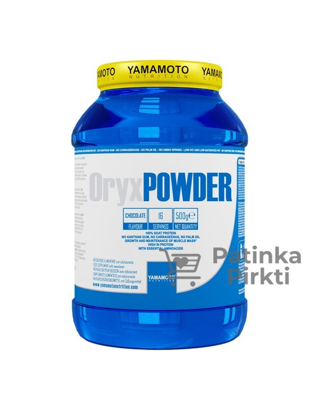 Yamamoto Nutrition Oryx Powder 500 gr ožkos pieno baltymas