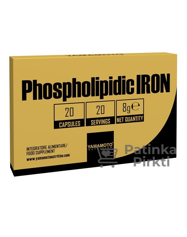 Yamamoto Nutrition Phospholipidic IRON 20 kaps