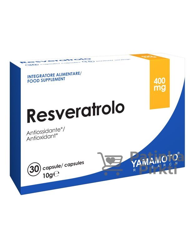 Yamamoto Nutrition Resveratrolis 30 Caps