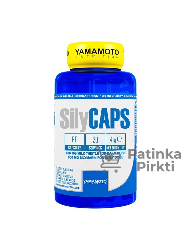 Yamamoto Nutrition Sily Caps 60 kaps (kepenims)