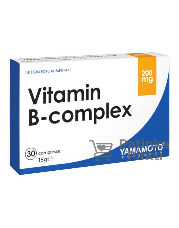 Yamamoto Nutrition Vitamin B Complex 30 tab