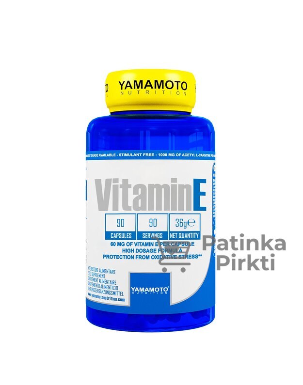 Yamamoto Nutrition Vitamin E 90 kaps